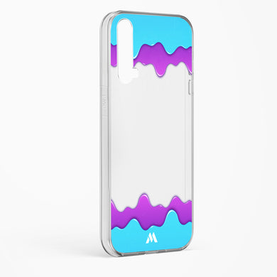 Dripping Purple Haze Crystal Clear Transparent Case-(OnePlus)