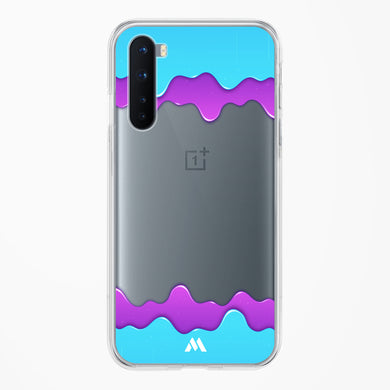Dripping Purple Haze Crystal Clear Transparent Case-(OnePlus)