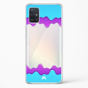 Dripping Purple Haze Crystal Clear Transparent Case-(Samsung)