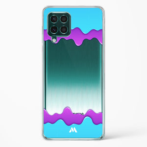 Dripping Purple Haze Crystal Clear Transparent Case-(Samsung)