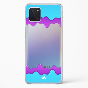 Dripping Purple Haze Crystal Clear Transparent Case-(Samsung)
