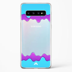 Dripping Purple Haze Crystal Clear Transparent Case (Samsung)