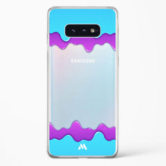 Dripping Purple Haze Crystal Clear Transparent Case (Samsung)