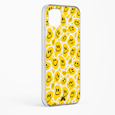 Floating Smileys Crystal Clear Transparent Case-(Samsung)