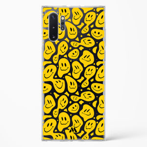Floating Smileys Crystal Clear Transparent Case-(Samsung)