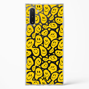 Floating Smileys Crystal Clear Transparent Case-(Samsung)