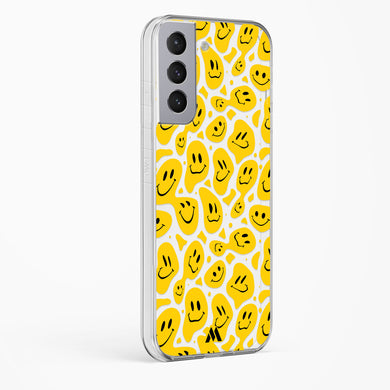 Floating Smileys Crystal Clear Transparent Case-(Samsung)