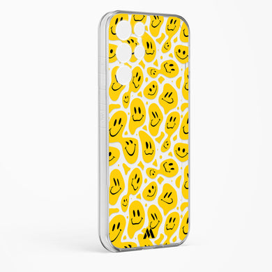 Floating Smileys Crystal Clear Transparent Case-(Samsung)