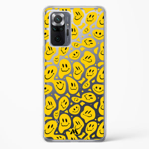 Floating Smileys Crystal Clear Transparent Case-(Xiaomi)