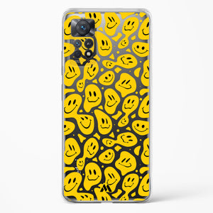 Floating Smileys Crystal Clear Transparent Case-(Xiaomi)
