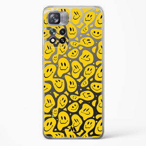 Floating Smileys Crystal Clear Transparent Case-(Xiaomi)