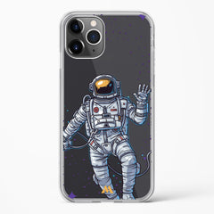 Greeting From Outer Space Crystal Clear Transparent Case (Apple)