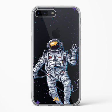 Greeting From Outer Space Crystal Clear Transparent Case (Apple)