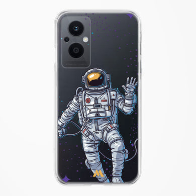 Greeting From Outer Space Crystal Clear Transparent Case (Oppo)