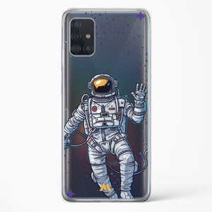 Greeting From Outer Space Crystal Clear Transparent Case-(Samsung)