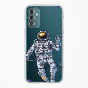 Greeting From Outer Space Crystal Clear Transparent Case-(Samsung)