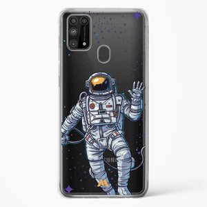 Greeting From Outer Space Crystal Clear Transparent Case-(Samsung)