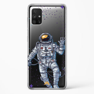 Greeting From Outer Space Crystal Clear Transparent Case-(Samsung)