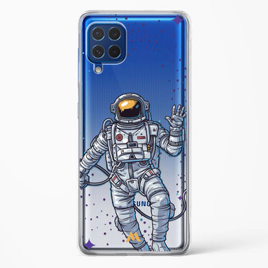 Greeting From Outer Space Crystal Clear Transparent Case-(Samsung)