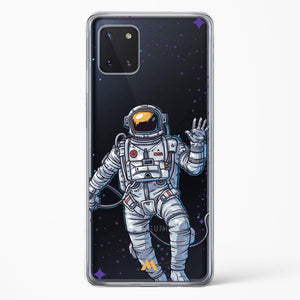 Greeting From Outer Space Crystal Clear Transparent Case-(Samsung)
