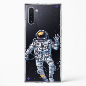 Greeting From Outer Space Crystal Clear Transparent Case-(Samsung)