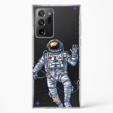 Greeting From Outer Space Crystal Clear Transparent Case-(Samsung)