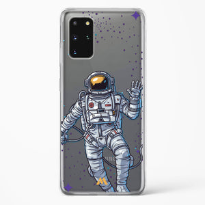 Greeting From Outer Space Crystal Clear Transparent Case-(Samsung)