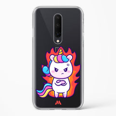 Grumpy Unicorn Crystal Clear Transparent Case (OnePlus)