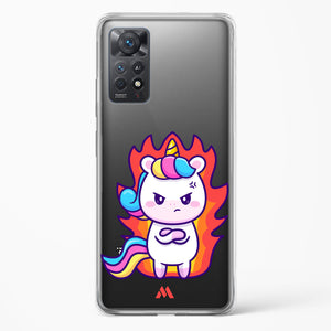 Grumpy Unicorn Crystal Clear Transparent Case-(Xiaomi)