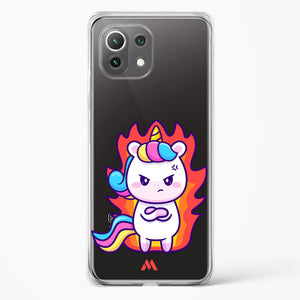 Grumpy Unicorn Crystal Clear Transparent Case-(Xiaomi)