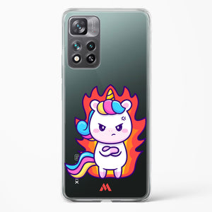 Grumpy Unicorn Crystal Clear Transparent Case-(Xiaomi)