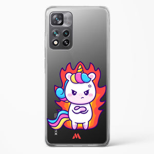 Grumpy Unicorn Crystal Clear Transparent Case-(Xiaomi)