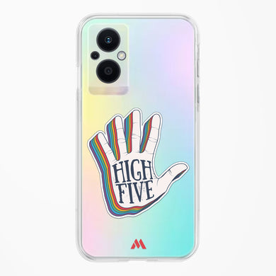 High Five Crystal Clear Transparent Case (Oppo)