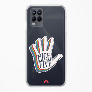 High Five Crystal Clear Transparent Case-(Realme)