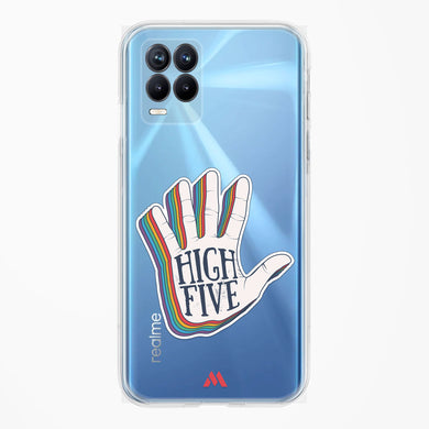 High Five Crystal Clear Transparent Case (Realme)