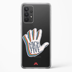 High Five Crystal Clear Transparent Case-(Samsung)
