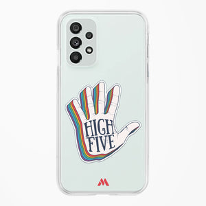 High Five Crystal Clear Transparent Case-(Samsung)