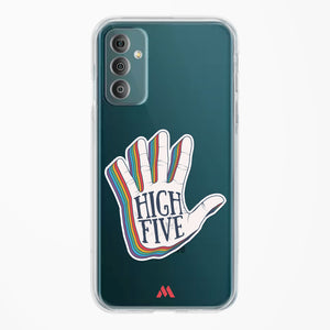 High Five Crystal Clear Transparent Case-(Samsung)