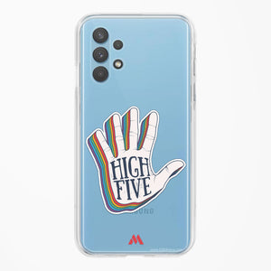 High Five Crystal Clear Transparent Case-(Samsung)