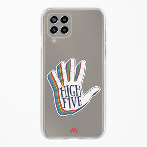 High Five Crystal Clear Transparent Case-(Samsung)