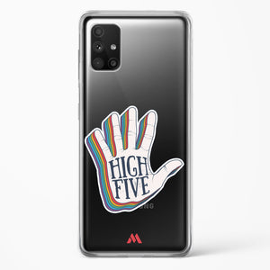 High Five Crystal Clear Transparent Case-(Samsung)