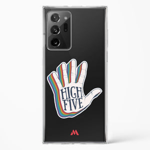 High Five Crystal Clear Transparent Case-(Samsung)