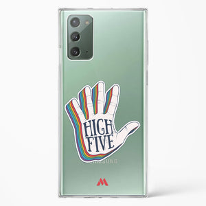 High Five Crystal Clear Transparent Case-(Samsung)