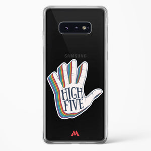 High Five Crystal Clear Transparent Case-(Samsung)