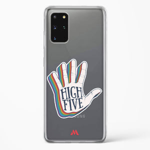 High Five Crystal Clear Transparent Case-(Samsung)