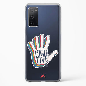 High Five Crystal Clear Transparent Case-(Samsung)