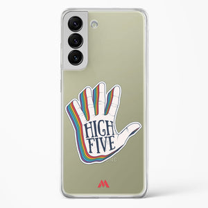 High Five Crystal Clear Transparent Case-(Samsung)