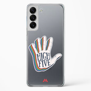 High Five Crystal Clear Transparent Case-(Samsung)