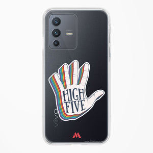 High Five Crystal Clear Transparent Case-(Vivo)