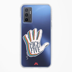 High Five Crystal Clear Transparent Case-(Vivo)
